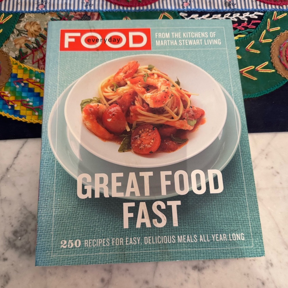 Martha Stewart’s great food fast, like new